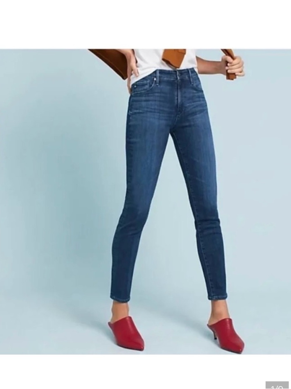 AG for Anthropologie - the Stevie High-Rise Ankle.
